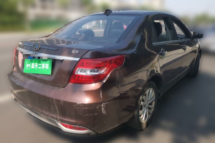 Used Geely Auto Vision 2016 1.5L Manual Happiness Edition Rear Right 45 Deg
