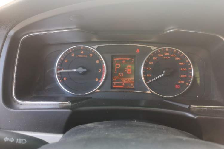Used Geely Auto Vision 2016 1.5L Automatic Happiness Edition Odometer Close Up