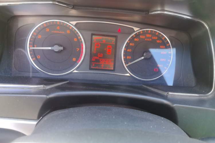 Used Geely Auto Vision 2016 1.5L Automatic Happiness Edition Odometer Close Up
