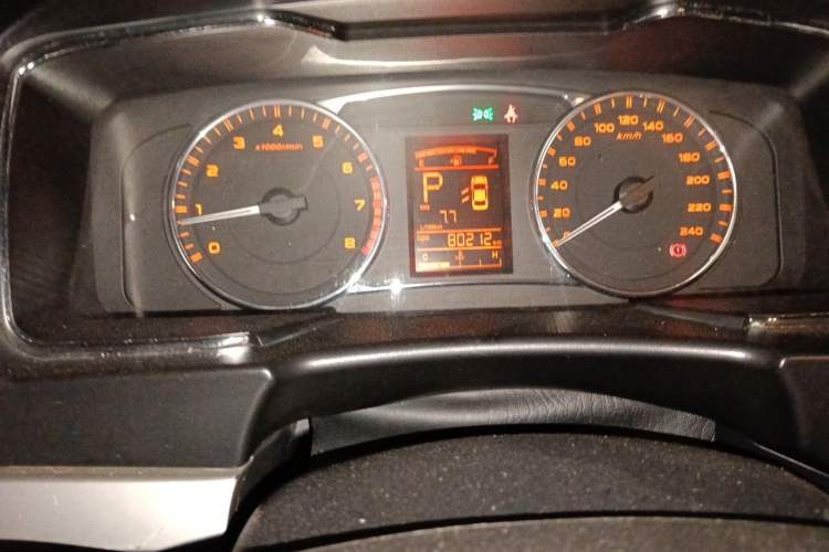 Used Geely Auto Vision 2016 1.5L Automatic Happiness Edition Odometer Close Up