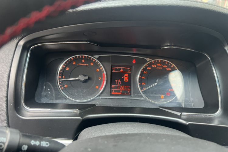 Used Geely Auto Vision 2016 1.5L Manual Happiness Edition Odometer Close Up