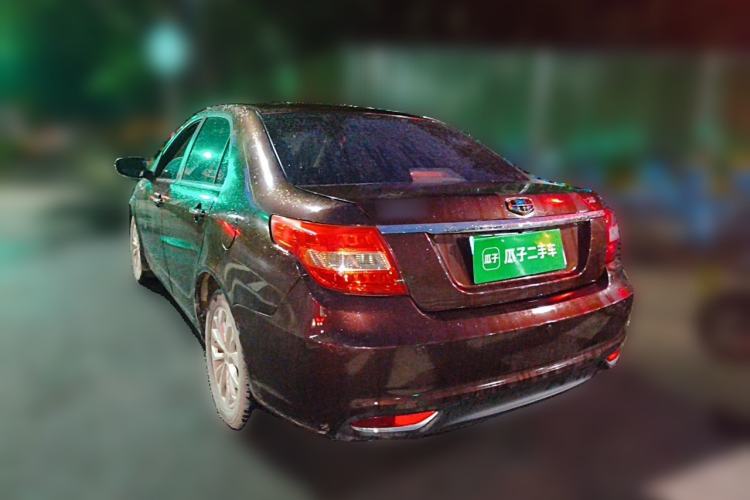 Used Geely Auto Vision 2016 1.5L Manual Happiness Edition Rear Left 45 Deg