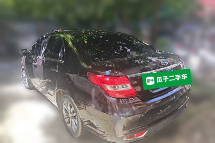 Used Geely Auto Vision 2016 1.5L Automatic Happiness Edition Rear Left 45 Deg