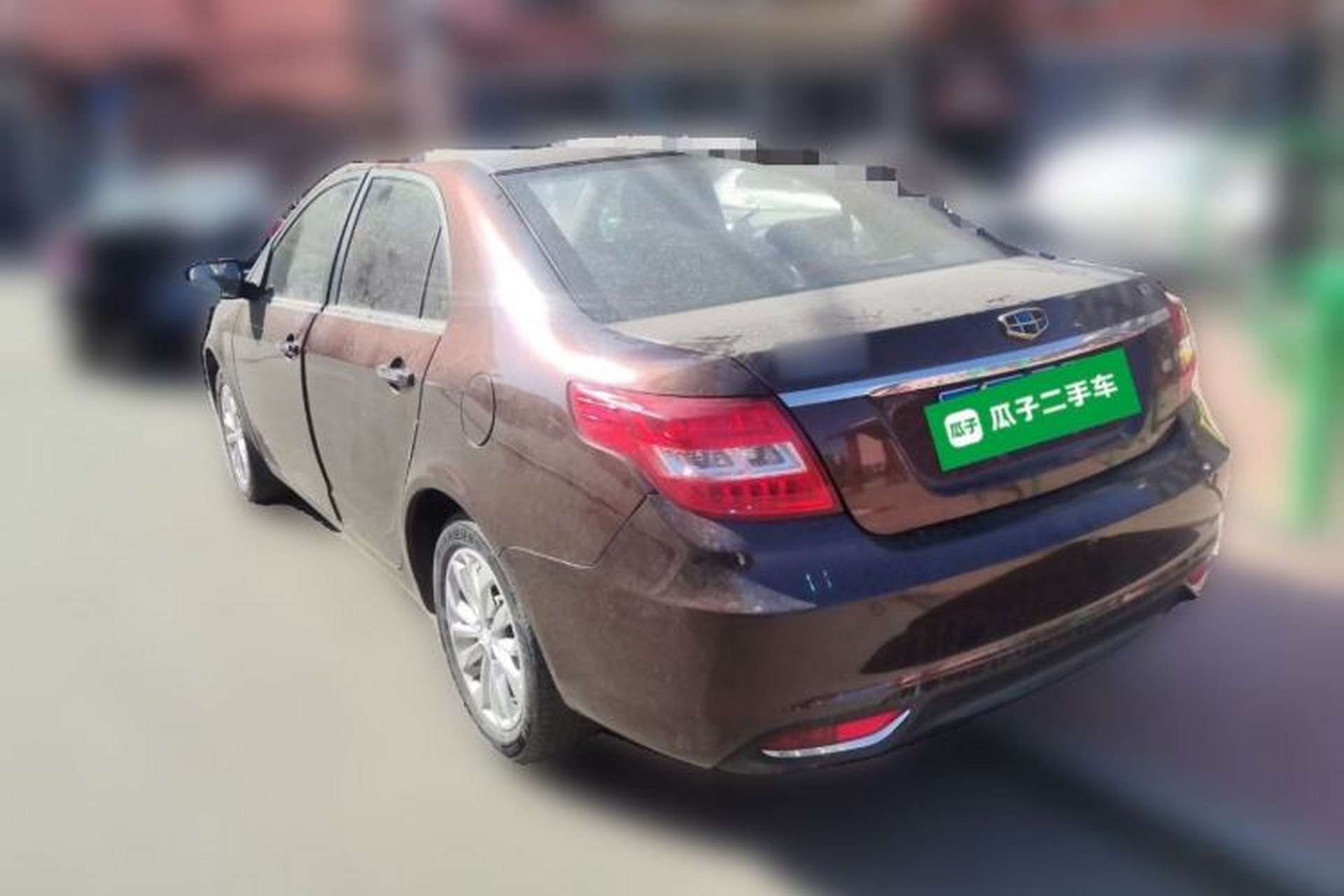 Used Geely Auto Vision 2016 1.5L Automatic Happiness Edition Rear Left 45 Deg