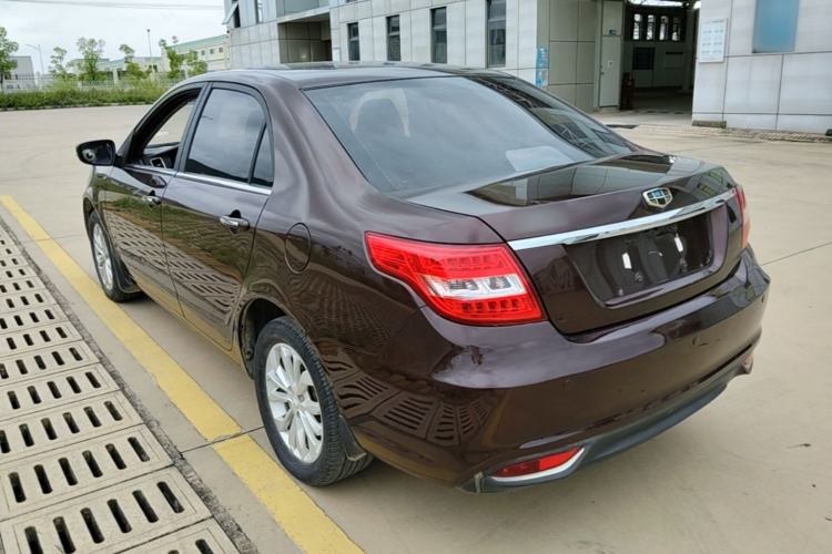 Used Geely Auto Vision 2016 1.5L Manual Happiness Edition Rear Left 45 Deg