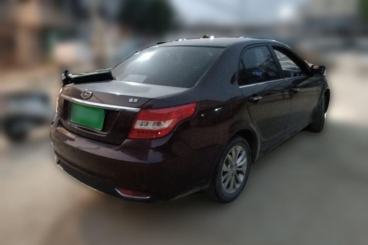 Used Geely Auto Vision 2016 1.5L Automatic Happiness Edition Rear Right 45 Deg