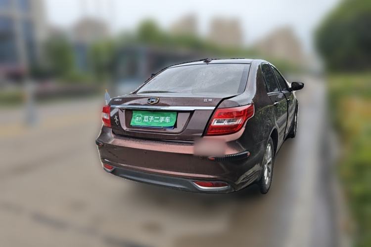 Used Geely Auto Vision 2016 1.5L Manual Happiness Edition Rear Right 45 Deg