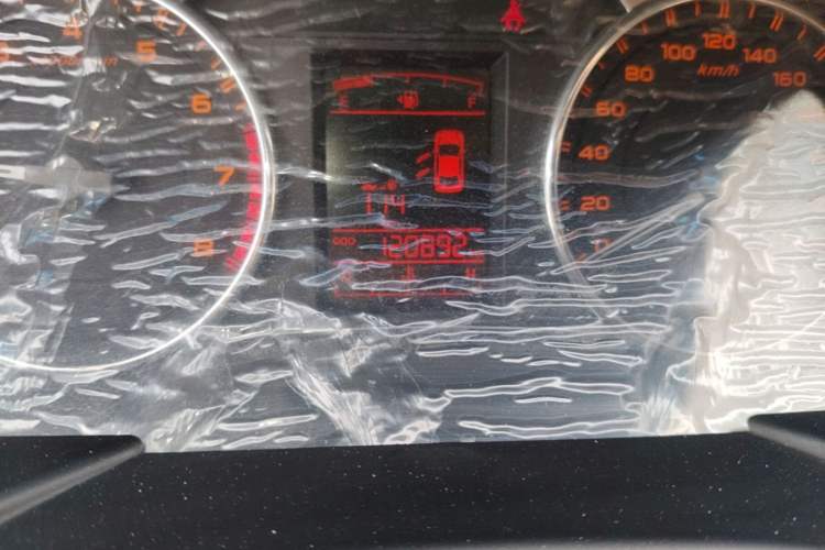 Used Geely Auto Vision 2016 1.5L Manual Happiness Edition Odometer Close Up