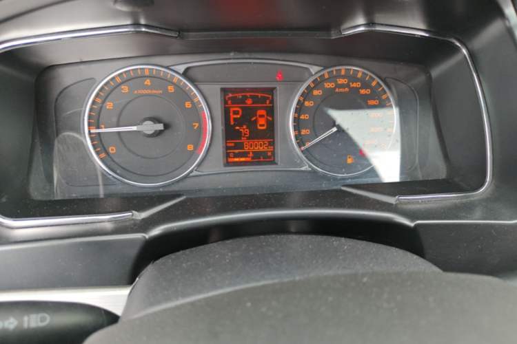 Used Geely Auto Vision 2016 1.5L Automatic Happiness Edition Odometer Close Up