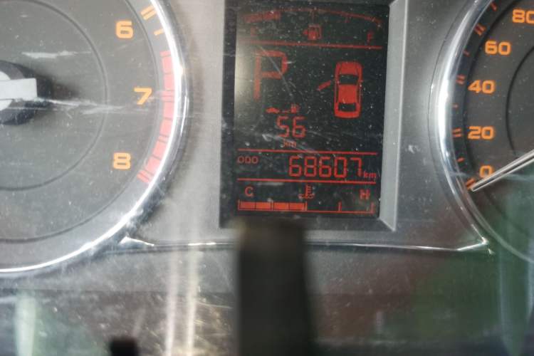 Used Geely Auto Vision 2016 1.5L Automatic Happiness Edition Odometer Close Up