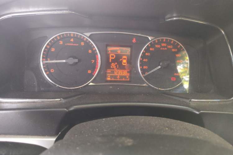 Used Geely Auto Vision 2016 1.5L Automatic Happiness Edition Odometer Close Up