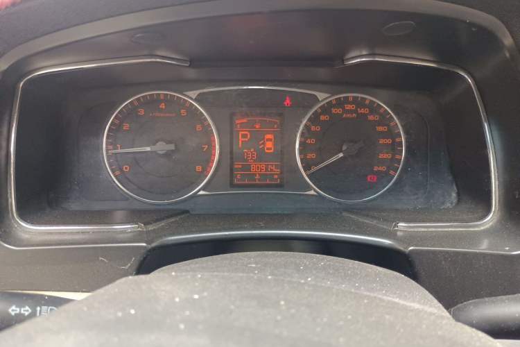 Used Geely Auto Vision 2016 1.5L Automatic Happiness Edition Odometer Close Up