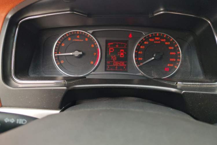 Used Geely Auto Vision 2016 1.5L Automatic Happiness Edition Odometer Close Up