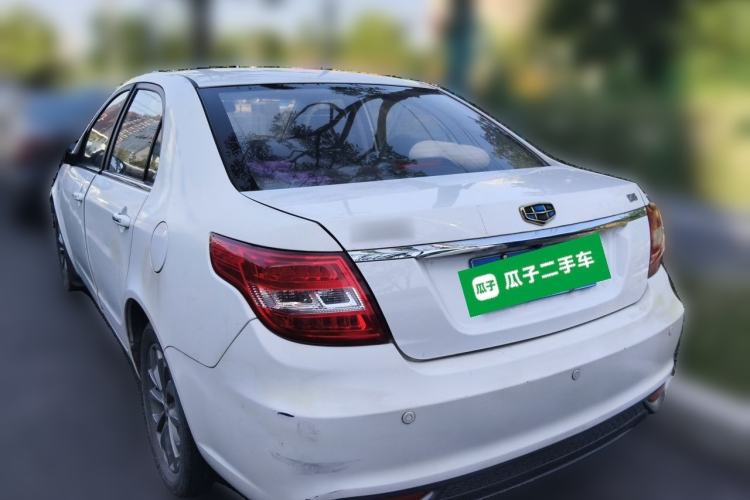 Used Geely Auto Vision 2016 1.5L Manual Happiness Edition Rear Left 45 Deg