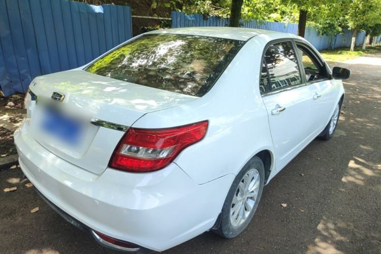 Used Geely Auto Vision 2016 1.5L Automatic Happiness Edition Rear Right 45 Deg