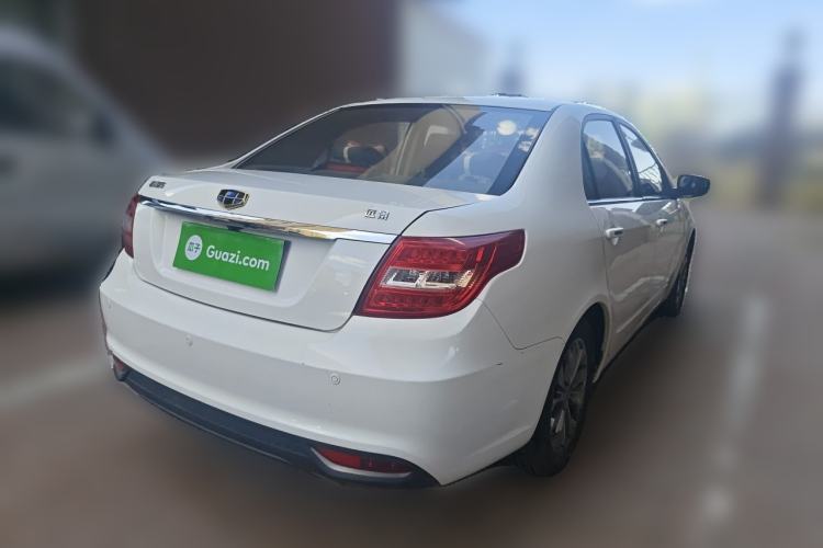 Used Geely Auto Vision 2016 1.5L Automatic Happiness Edition Rear Right 45 Deg