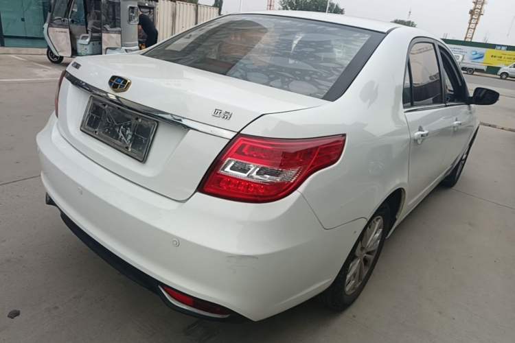 Used Geely Auto Vision 2016 1.5L Manual Happiness Edition Rear Right 45 Deg