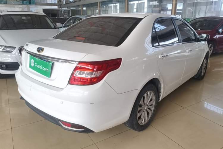 Used Geely Auto Vision 2016 1.5L Manual Happiness Edition Rear Right 45 Deg