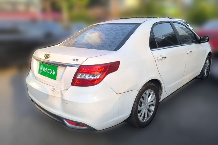 Used Geely Auto Vision 2016 1.5L Manual Happiness Edition Rear Right 45 Deg