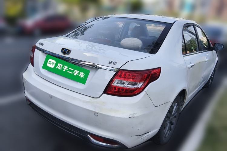 Used Geely Auto Vision 2016 1.5L Manual Happiness Edition Rear Right 45 Deg