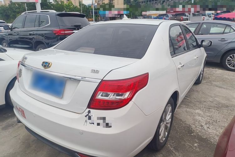 Used Geely Auto Vision 2016 1.5L Manual Happiness Edition Rear Right 45 Deg