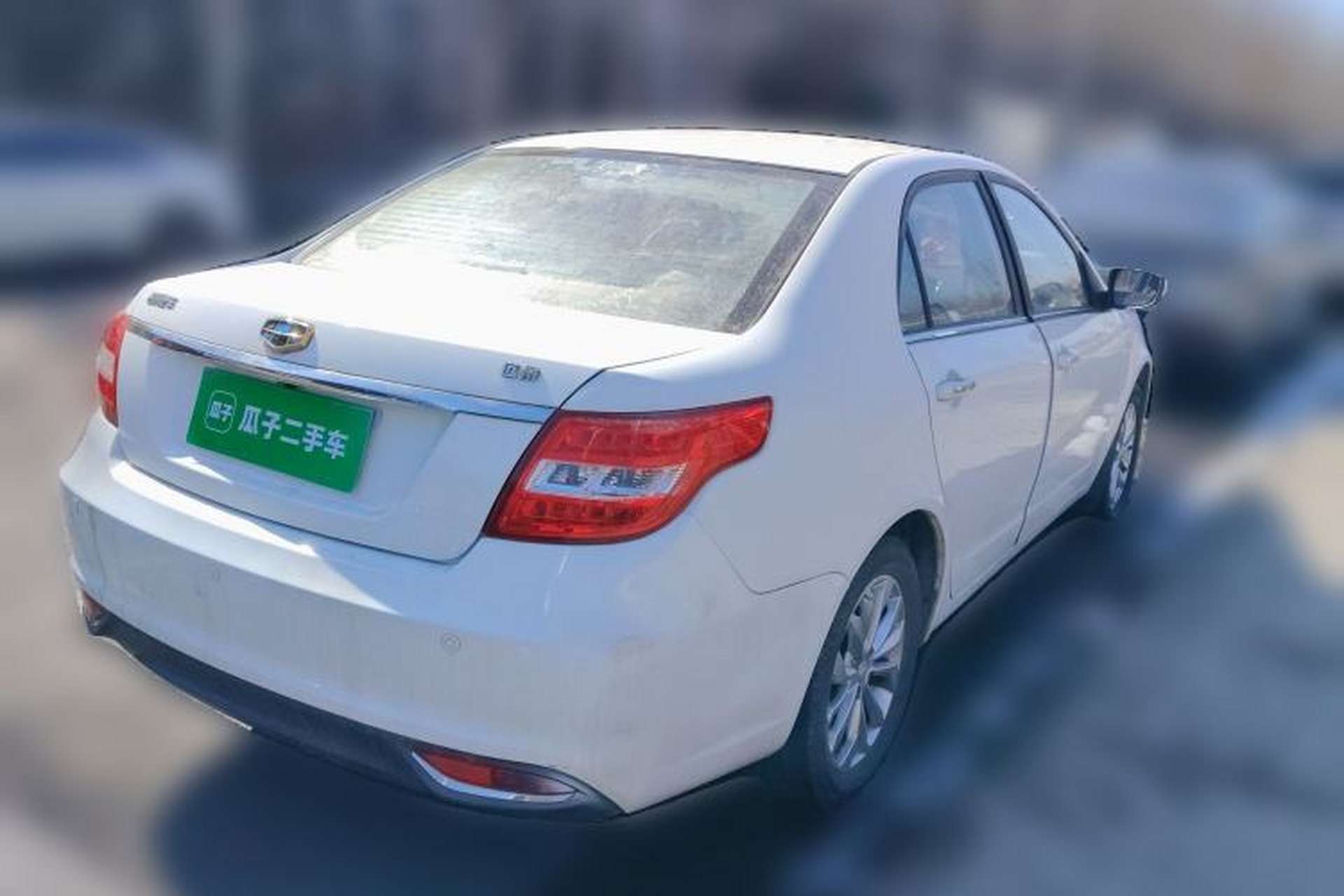 Used Geely Auto Vision 2016 1.5L Manual Happiness Edition Rear Right 45 Deg