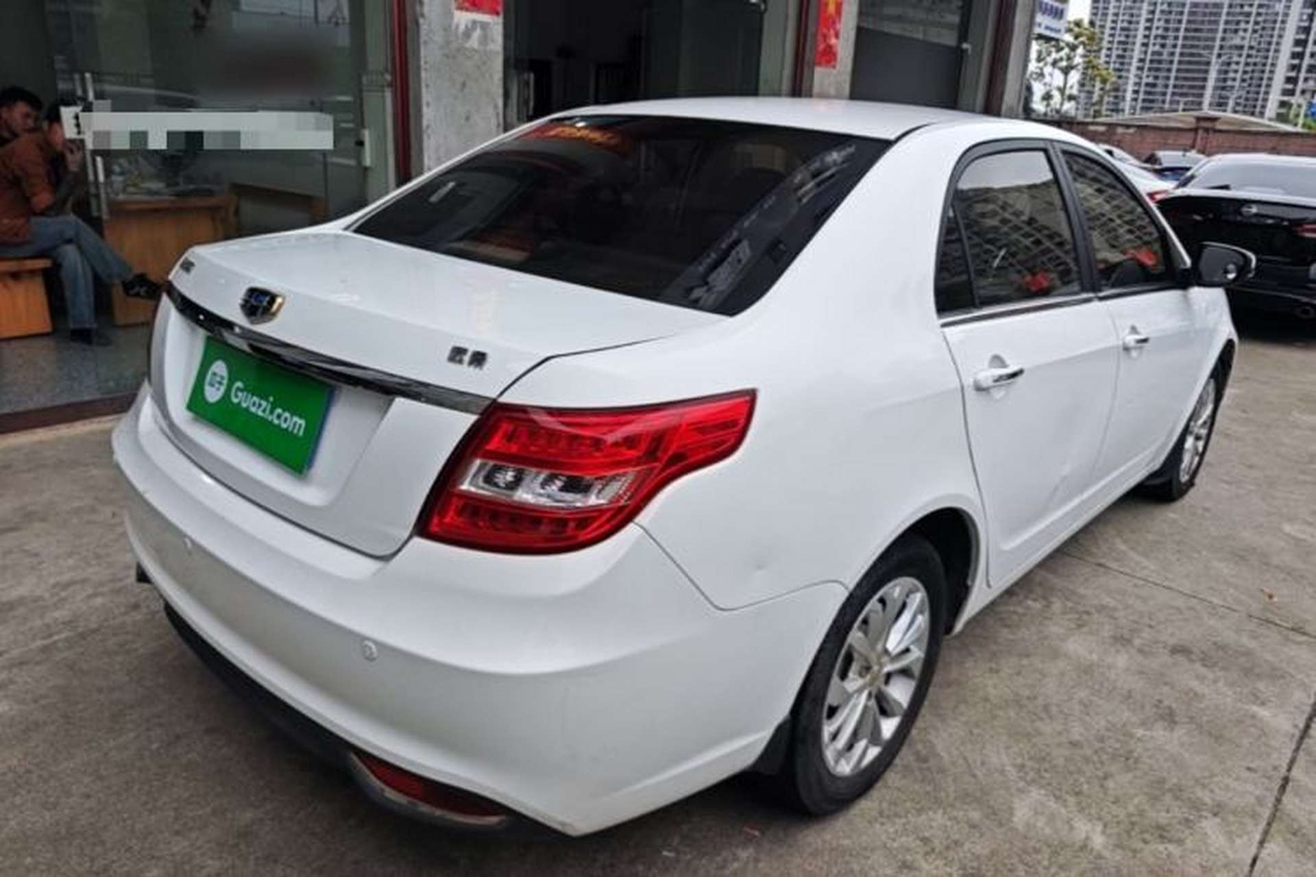 Used Geely Auto Vision 2016 1.5L Manual Happiness Edition Rear Right 45 Deg