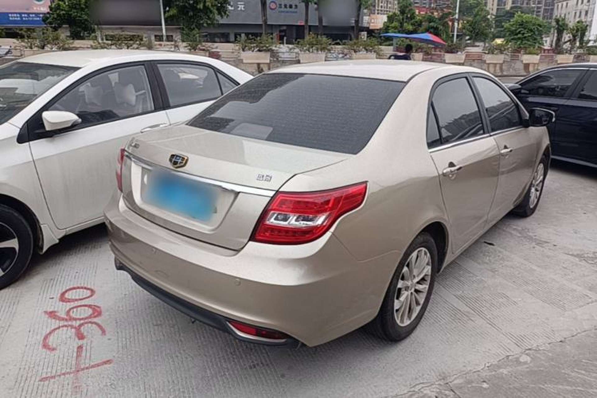 Used Geely Auto Vision 2016 1.5L Automatic Happiness Edition Rear Right 45 Deg