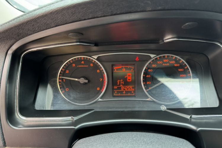 Used Geely Auto Vision 2017 1.5L Manual Happiness Edition Odometer Close Up