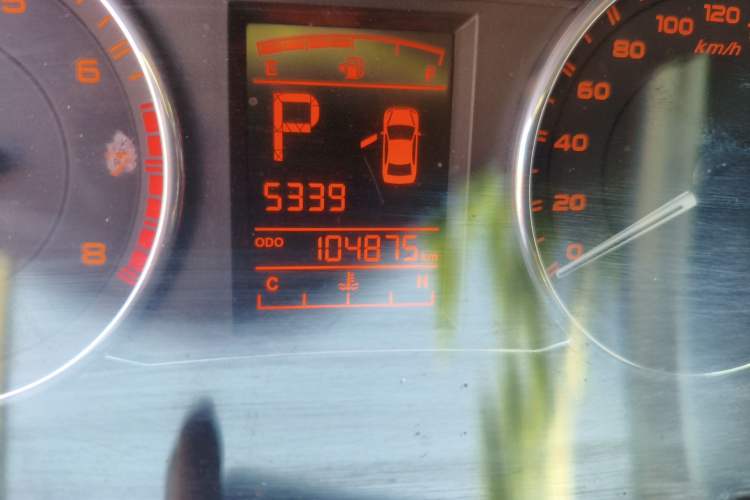 Used Geely Auto Vision 2017 1.5L Automatic Happiness Edition Odometer Close Up