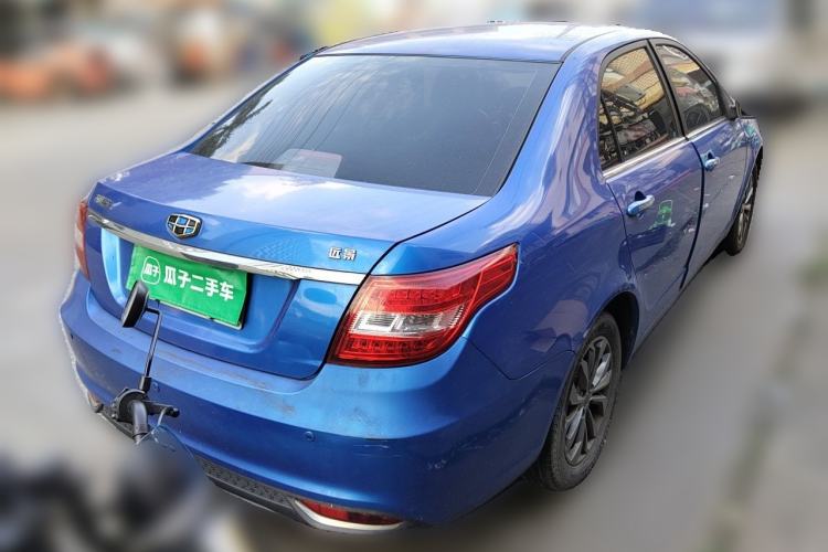 Used Geely Auto Vision 2017 1.5L Manual Happiness Edition Rear Right 45 Deg