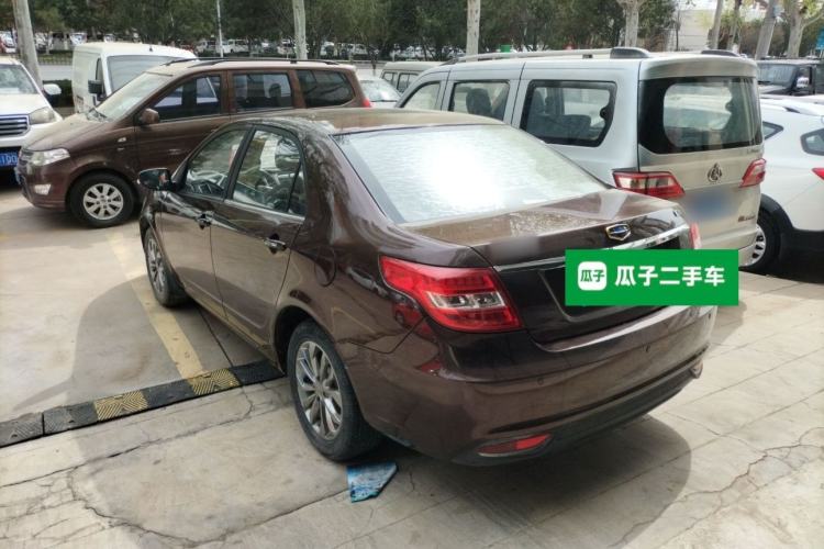 Used Geely Auto Vision 2017 1.5L Automatic Happiness Edition Rear Left 45 Deg