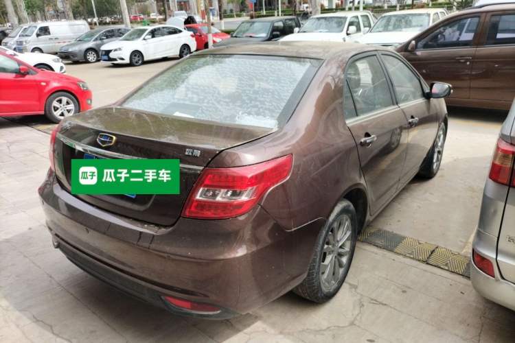 Used Geely Auto Vision 2017 1.5L Automatic Happiness Edition Rear Right 45 Deg
