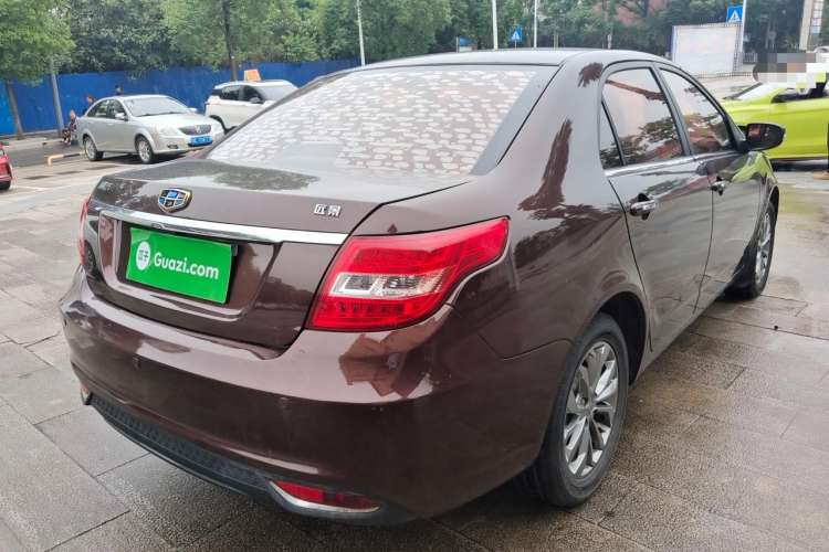 Used Geely Auto Vision 2017 1.5L Manual Happiness Edition Rear Right 45 Deg
