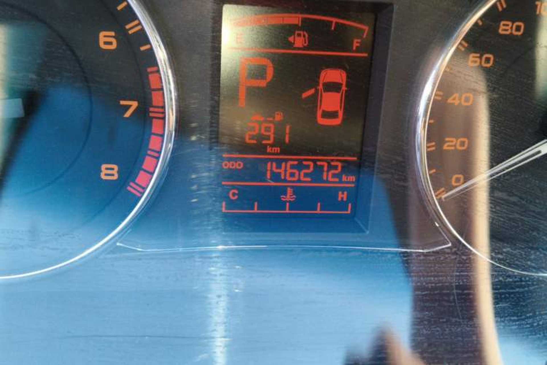 Used Geely Auto Vision 2017 1.5L Automatic Happiness Edition Odometer Close Up
