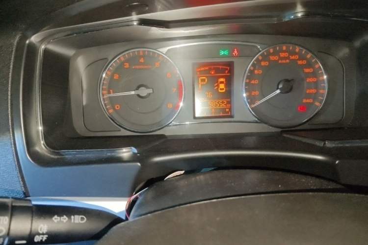 Used Geely Auto Vision 2017 1.5L Automatic Happiness Edition Odometer Close Up