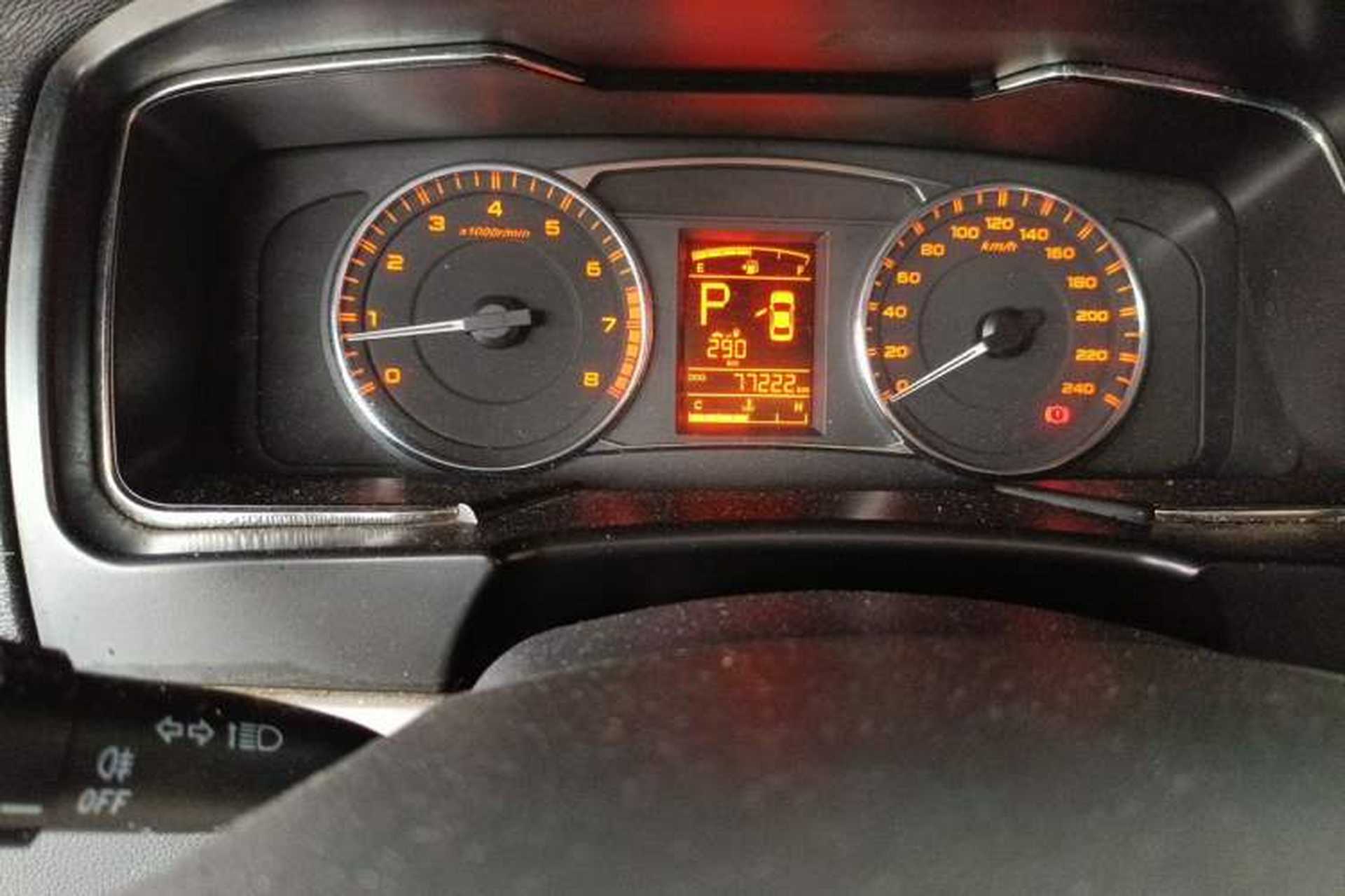 Used Geely Auto Vision 2017 1.5L Automatic Happiness Edition Odometer Close Up