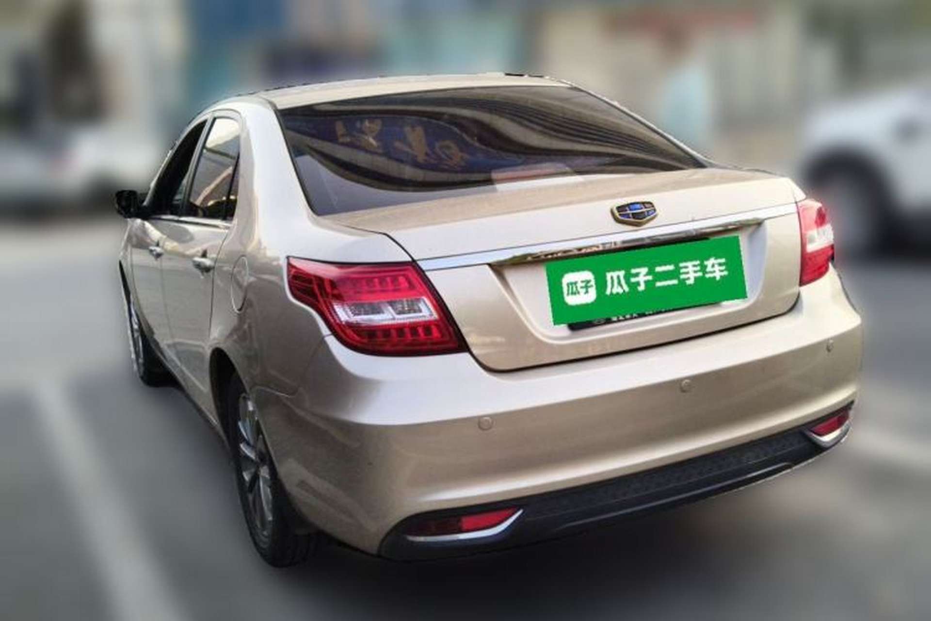 Used Geely Auto Vision 2017 1.5L Automatic Happiness Edition Rear Left 45 Deg