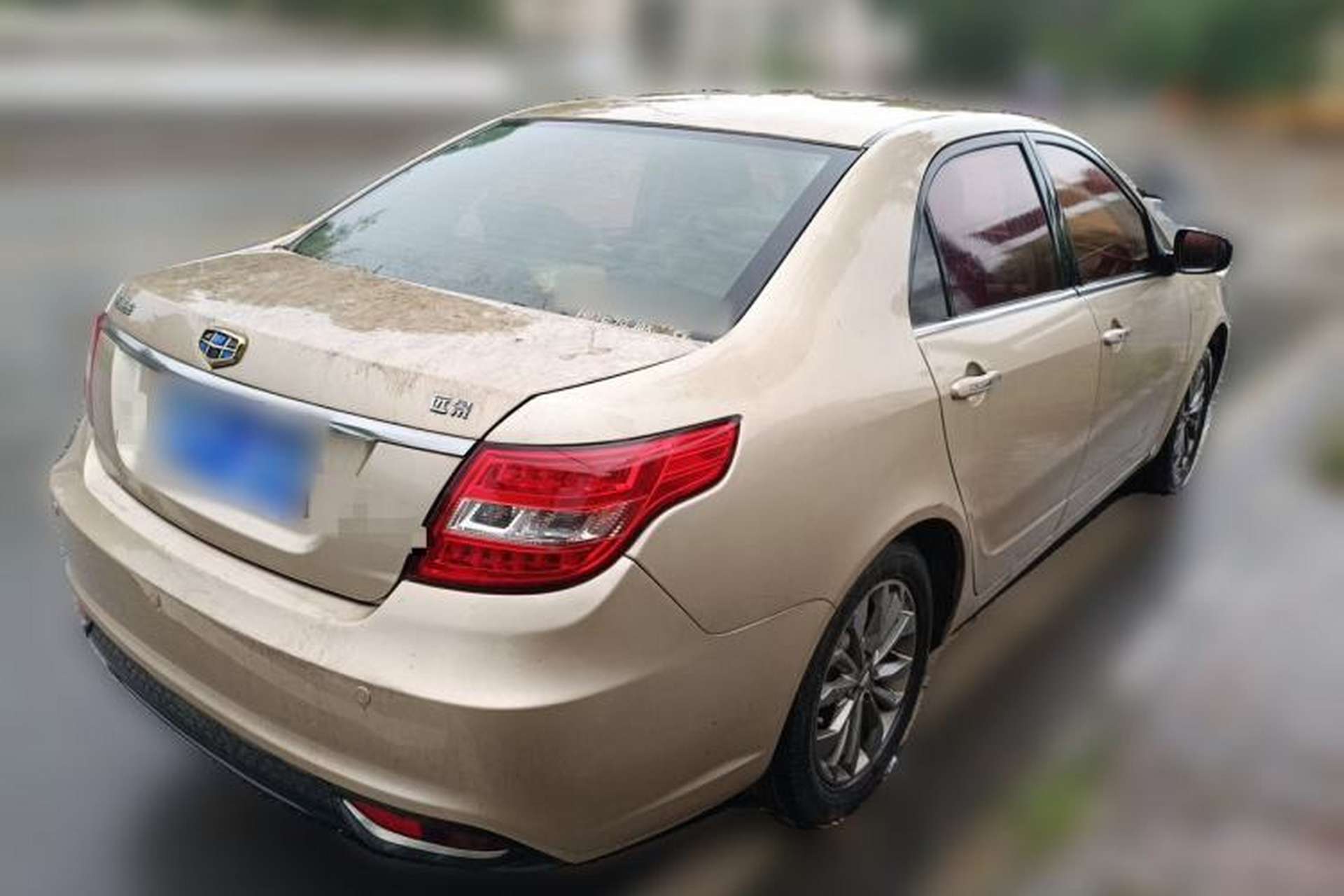 Used Geely Auto Vision 2017 1.5L Automatic Happiness Edition Rear Right 45 Deg