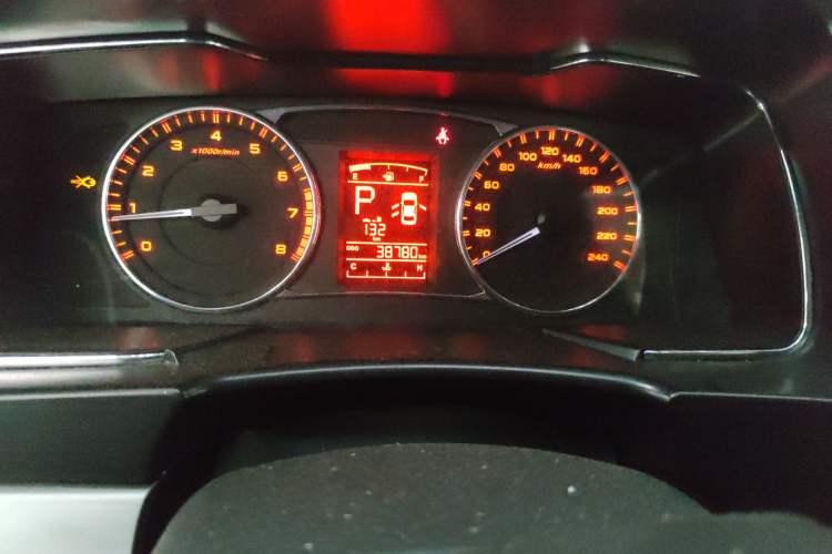 Used Geely Auto Vision 2017 1.5L Automatic Happiness Edition Odometer Close Up