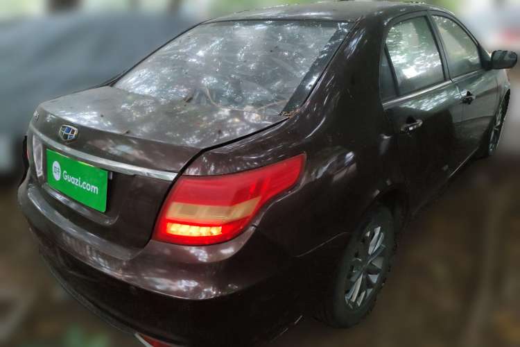 Used Geely Auto Vision 2017 1.5L Automatic Happiness Edition Rear Right 45 Deg