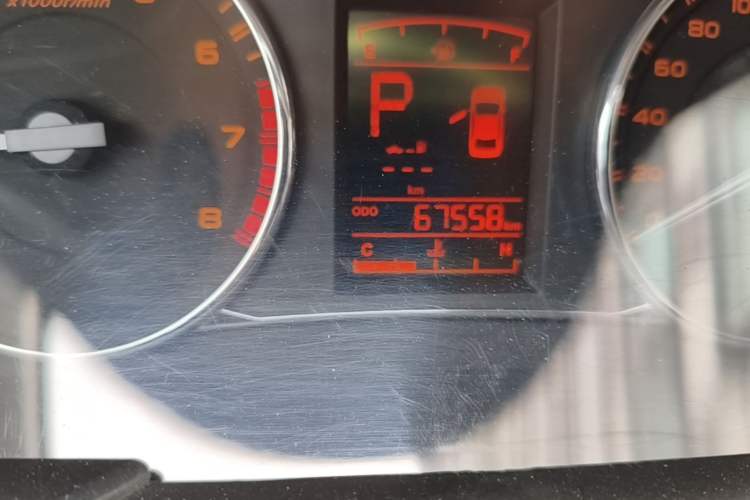 Used Geely Auto Vision 2017 1.5L Automatic Happiness Edition Odometer Close Up