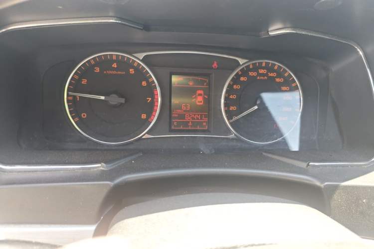 Used Geely Auto Vision 2017 1.5L Manual Happiness Edition Odometer Close Up