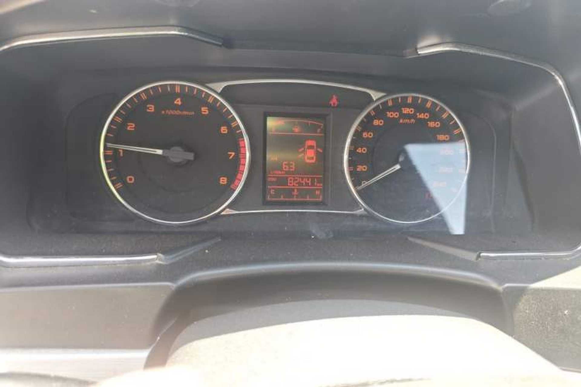 Used Geely Auto Vision 2017 1.5L Manual Happiness Edition Odometer Close Up