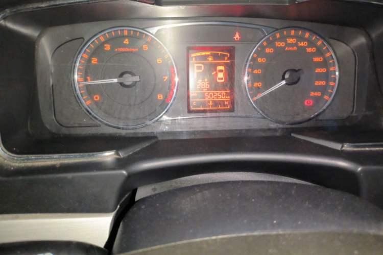 Used Geely Auto Vision 2017 1.5L Automatic Happiness Edition Odometer Close Up