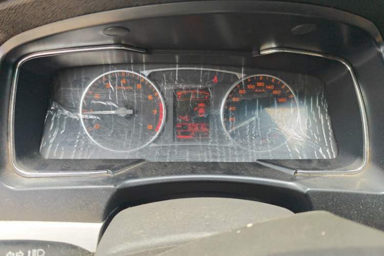 Used Geely Auto Vision 2017 1.5L Manual Happiness Edition Odometer Close Up