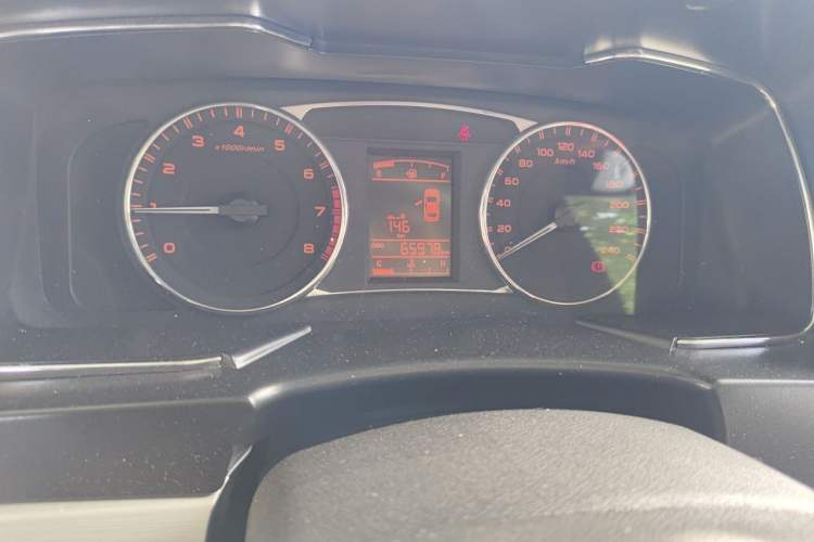 Used Geely Auto Vision 2017 1.5L Manual Happiness Edition Odometer Close Up