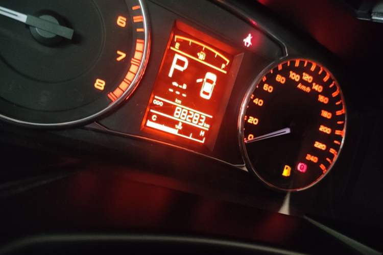 Used Geely Auto Vision 2017 1.5L Automatic Happiness Edition Odometer Close Up
