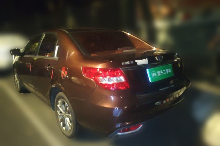 Used Geely Auto Vision 2017 1.5L Manual Happiness Edition Rear Left 45 Deg