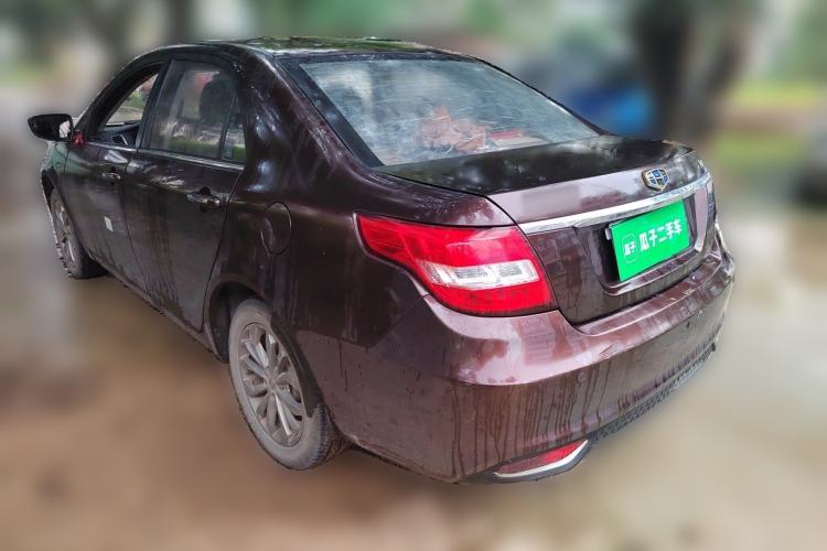 Used Geely Auto Vision 2017 1.5L Manual Happiness Edition Rear Left 45 Deg
